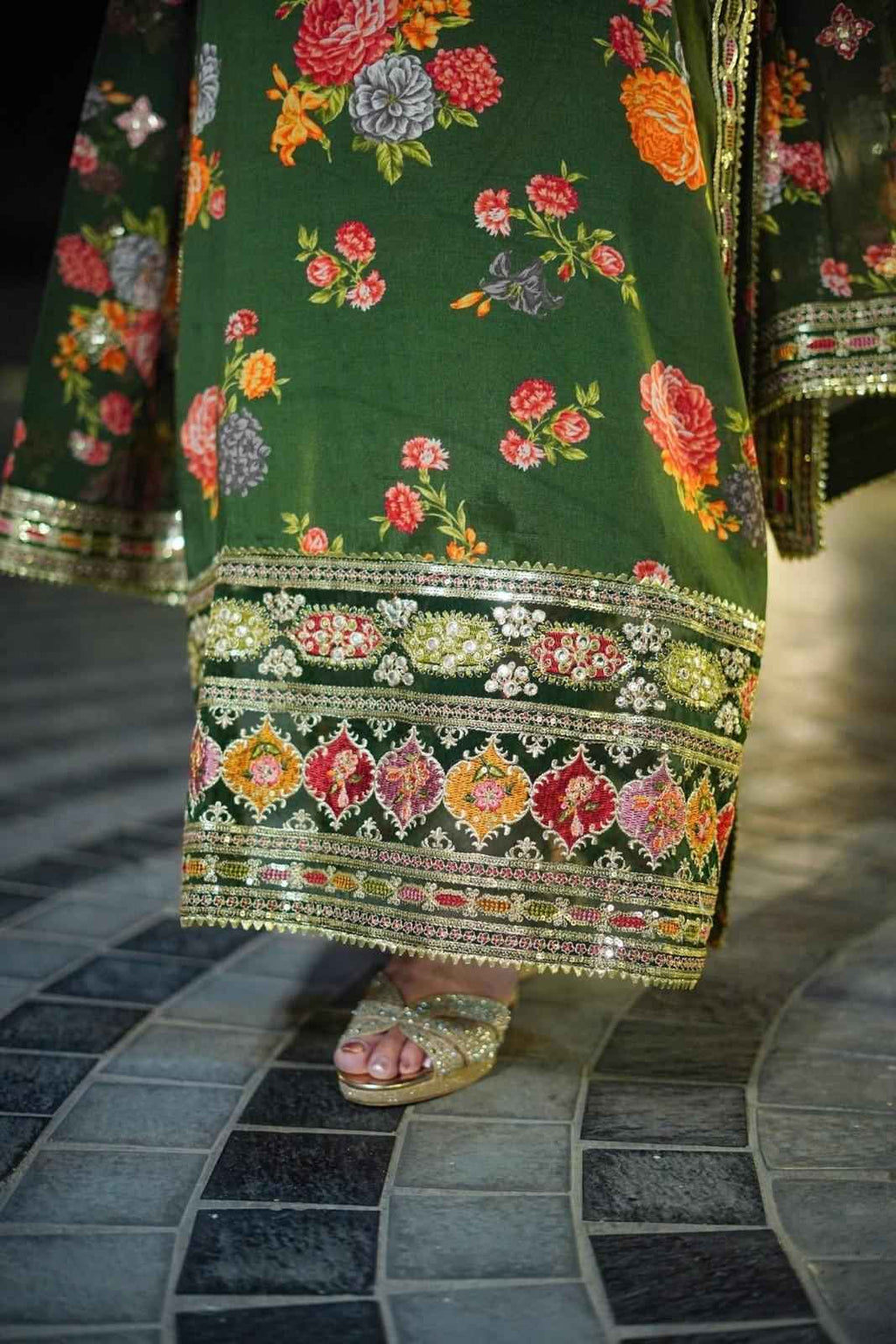 3 Piece Unstiched Printed SILK