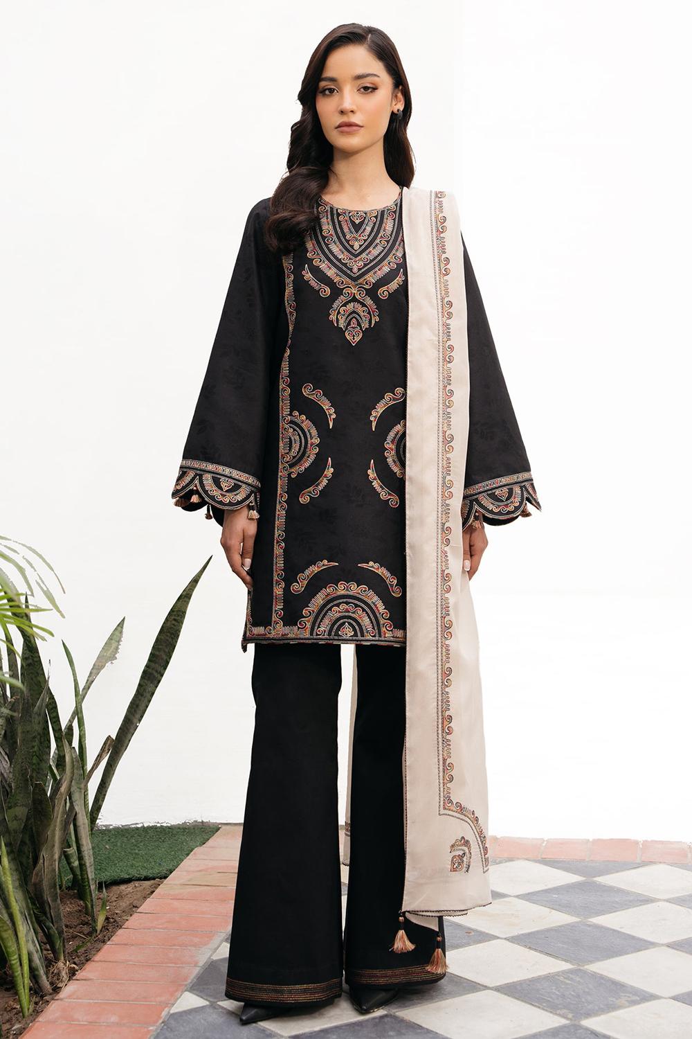 3 Piece Unstiched Embroidery Dhanak