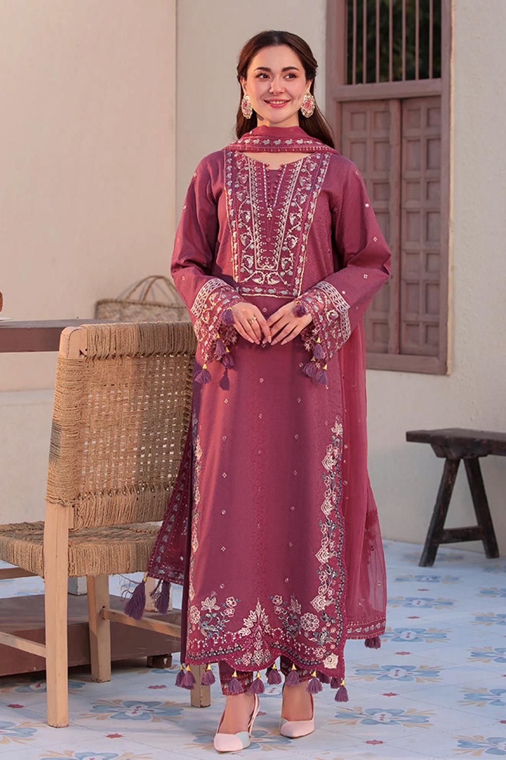 3 Piece Unstiched Embroidery Dhanak