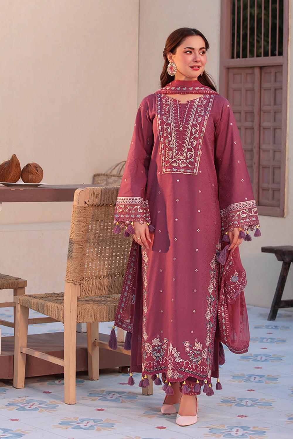 3 Piece Unstiched Embroidery Dhanak