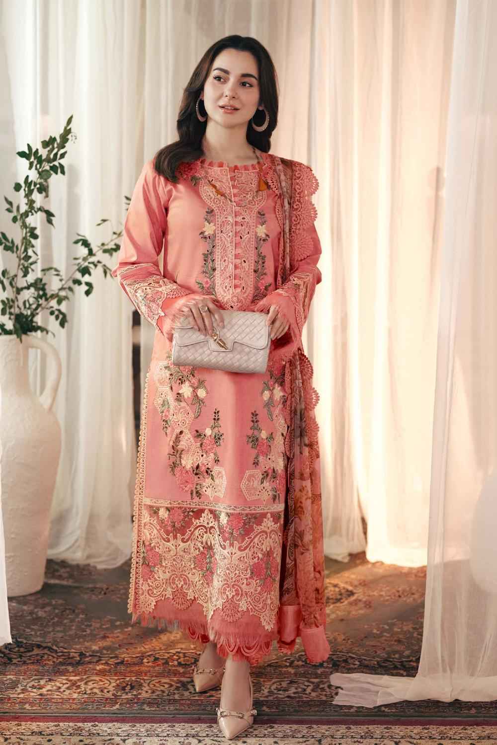 3 Piece Unstiched Embroidery Dhanak