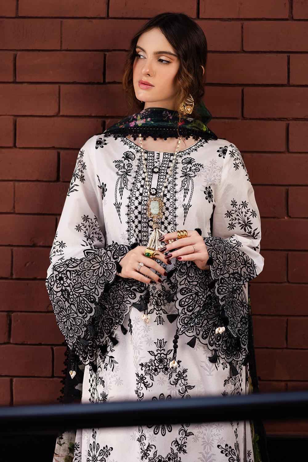 3 Piece Unstiched Embroidery Dhanak