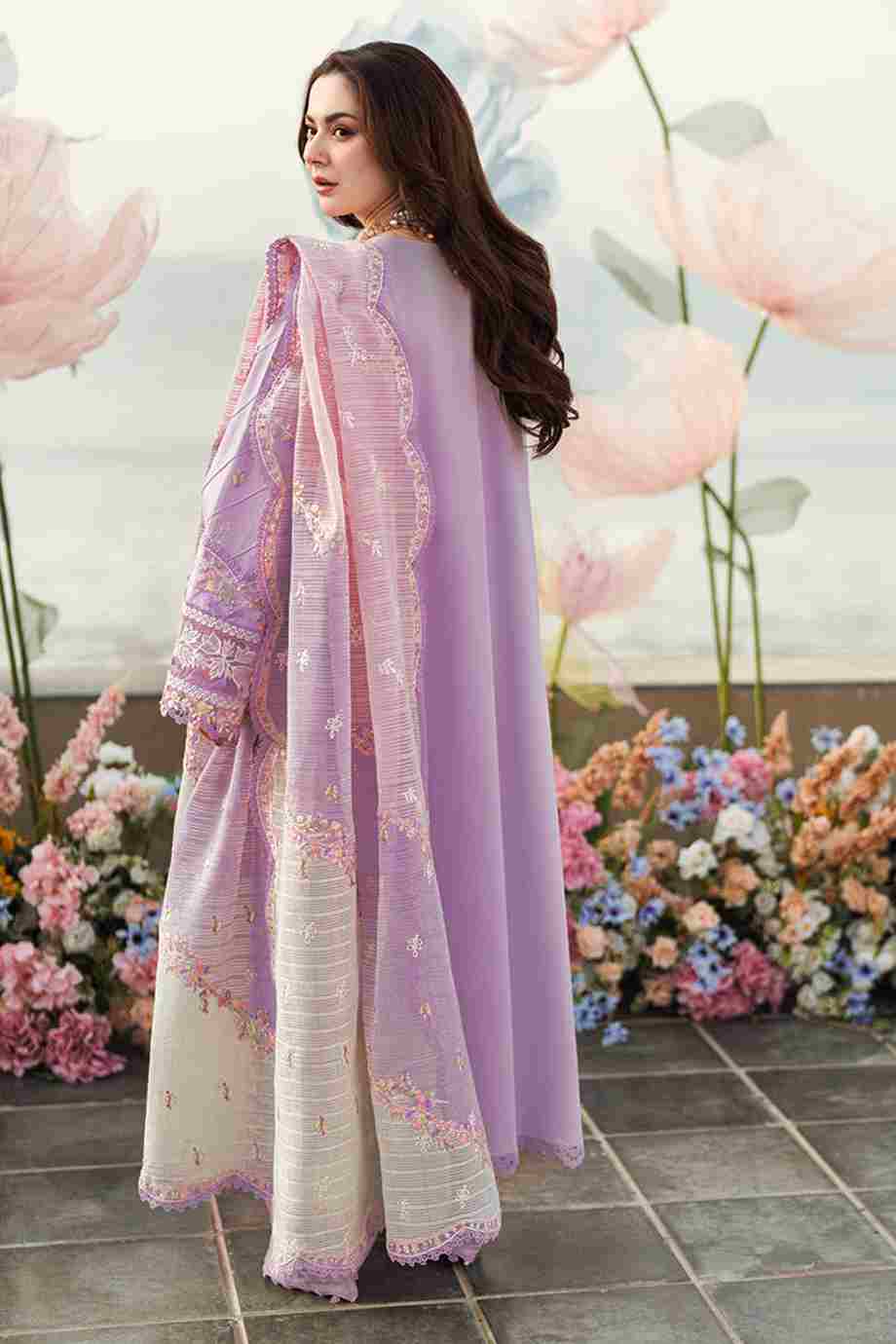 3 Piece Unstiched Embroidery Dhanak