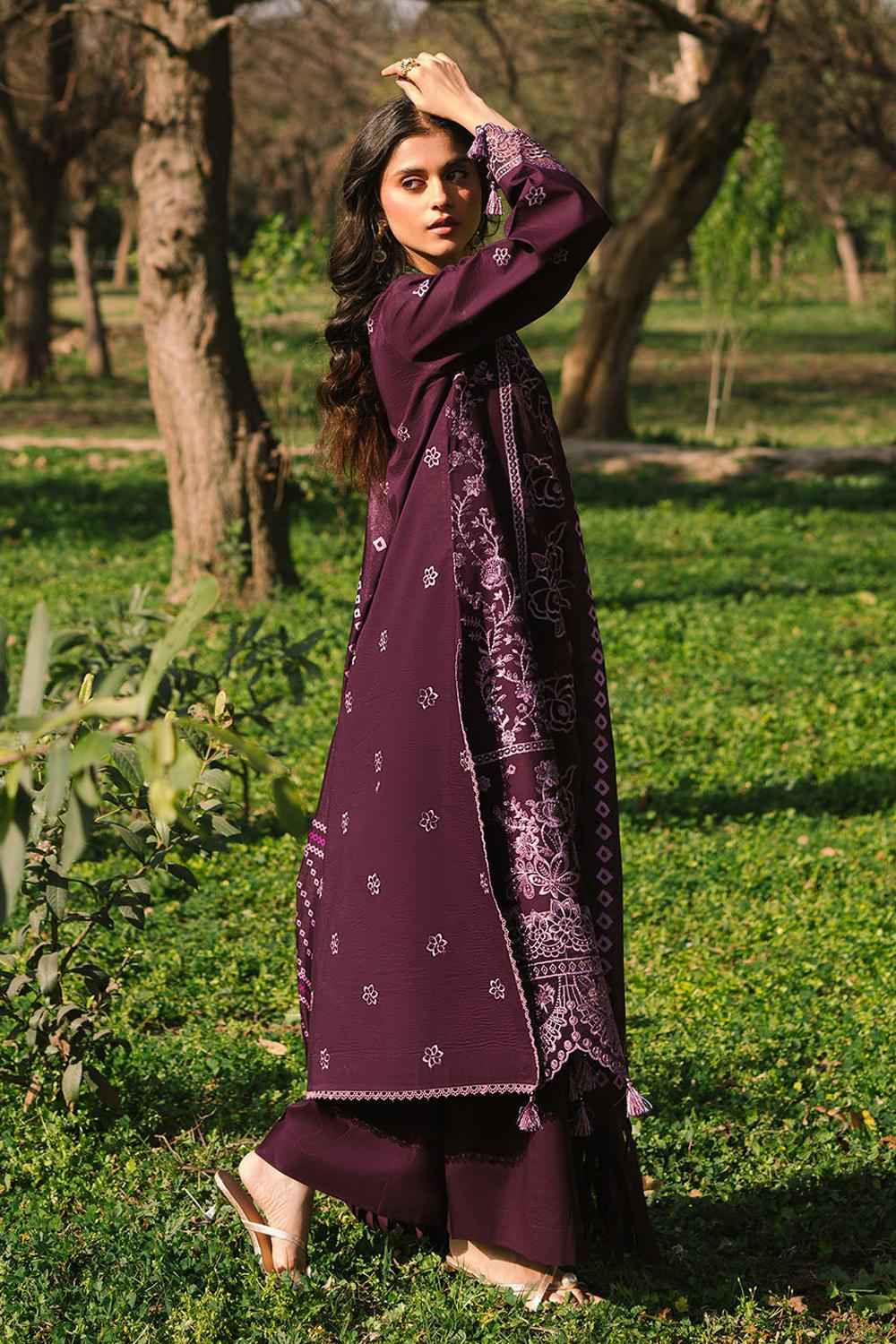 3 Piece Unstiched Embroidery Dhanak