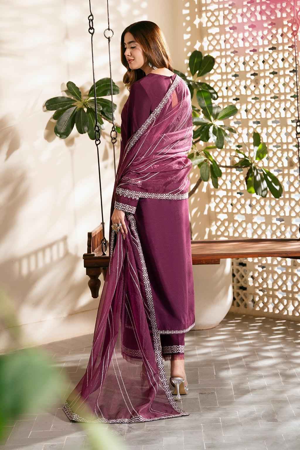 3 Piece Unstiched Embroidery Dhanak