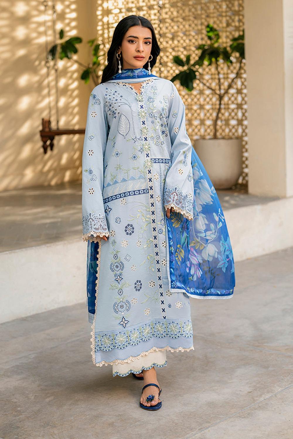3 Piece Unstiched Embroidery Dhanak