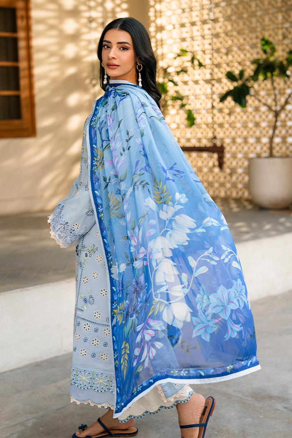 3 Piece Unstiched Embroidery Dhanak