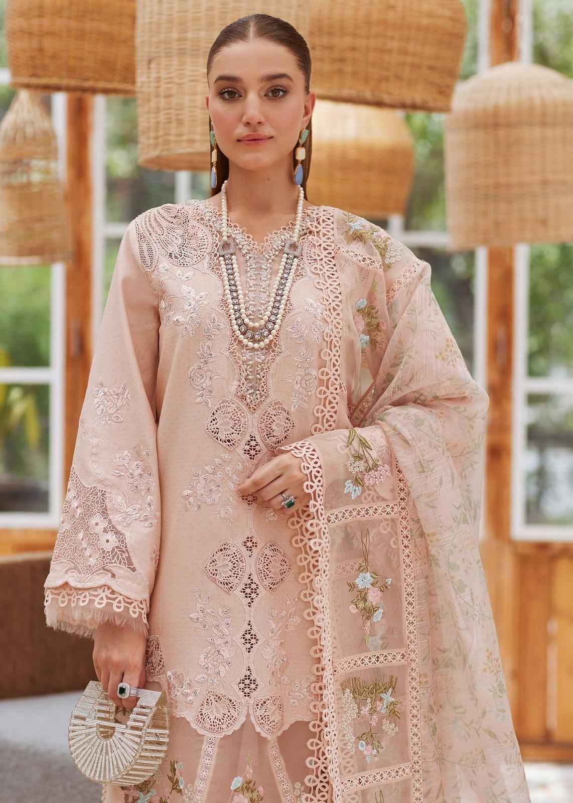 3 Piece Unstiched Embroidery Dhanak
