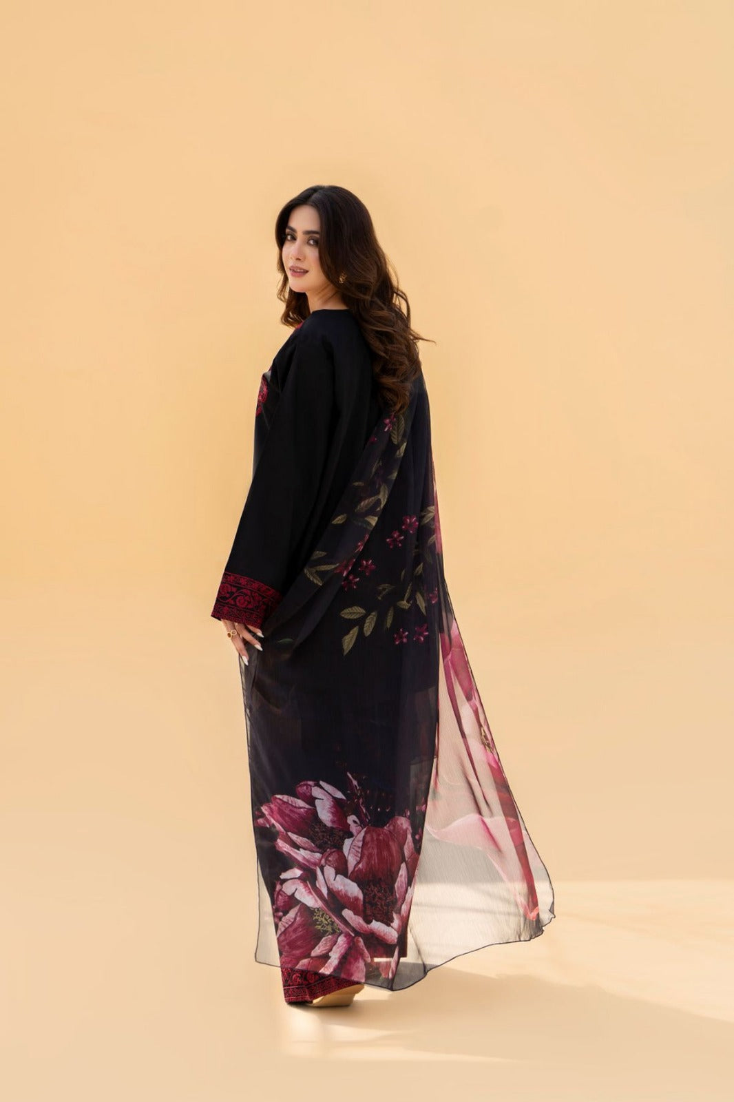 3 Piece Unstiched Embroidery Dhanak