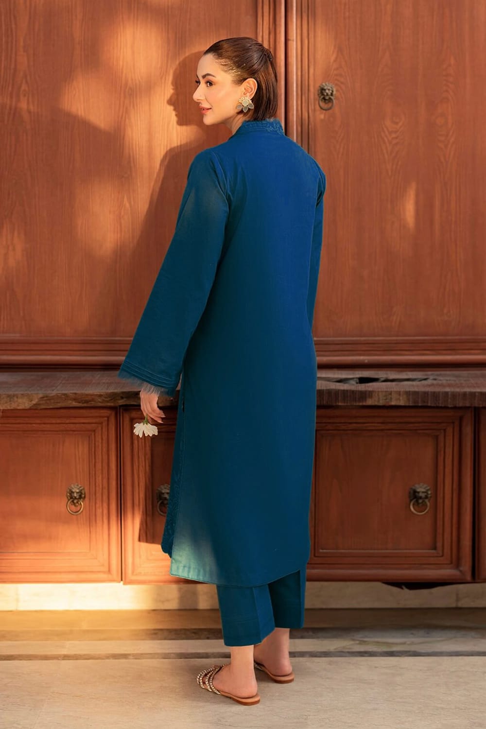 2 Piece Unstiched Embroidery Dhanak