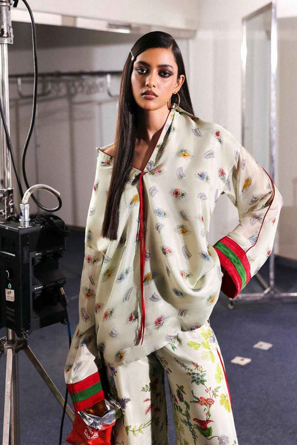 3 Piece Unstiched Printed SILK