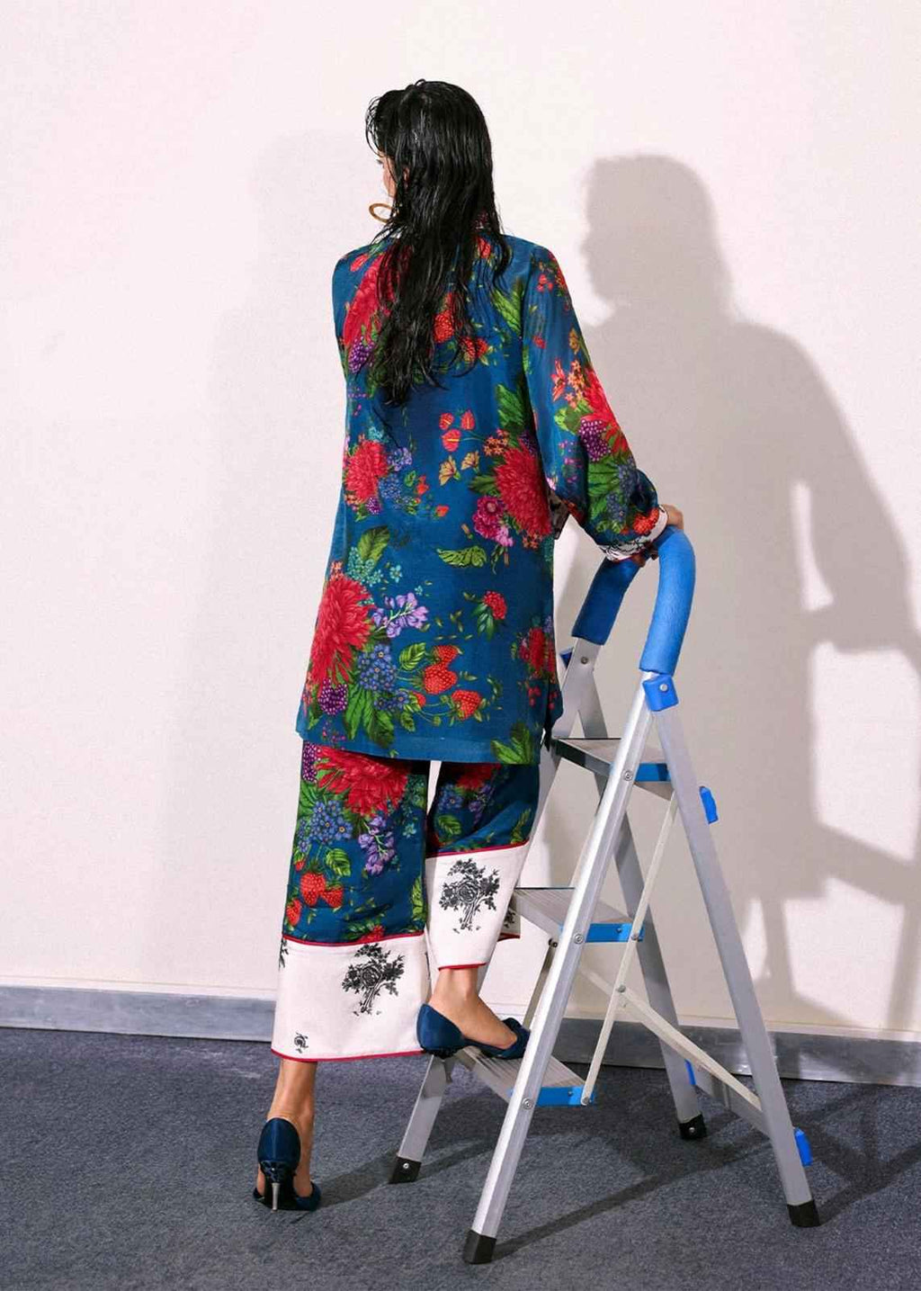 3 Piece Unstiched Printed SILK