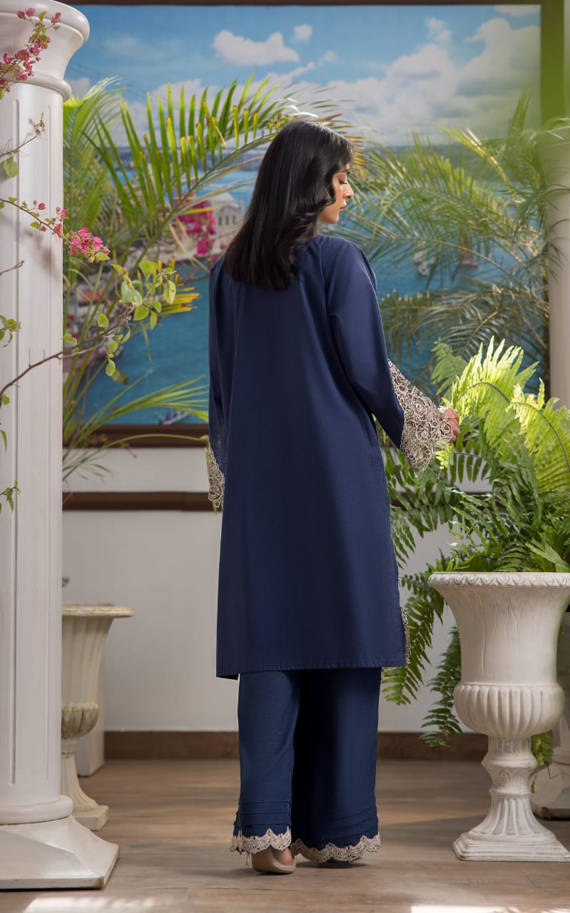 2 Piece Unstiched Embroidery Dhanak