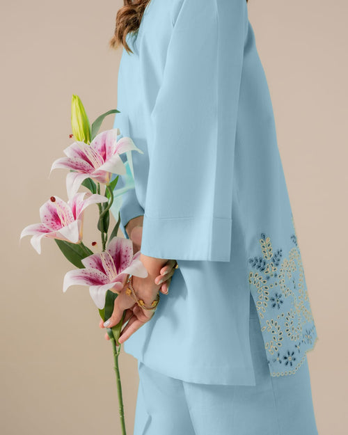 2 Piece Unstiched Embroidery Dhanak