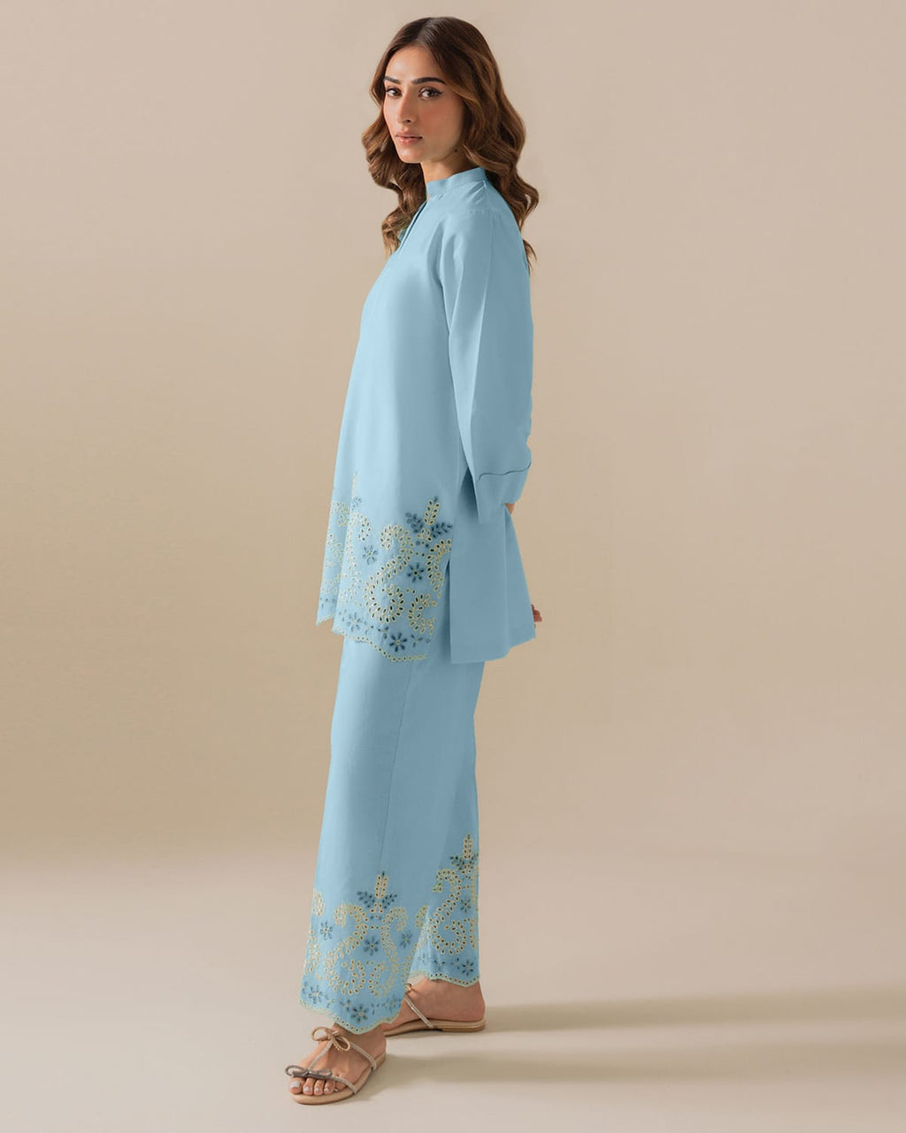 2 Piece Unstiched Embroidery Dhanak