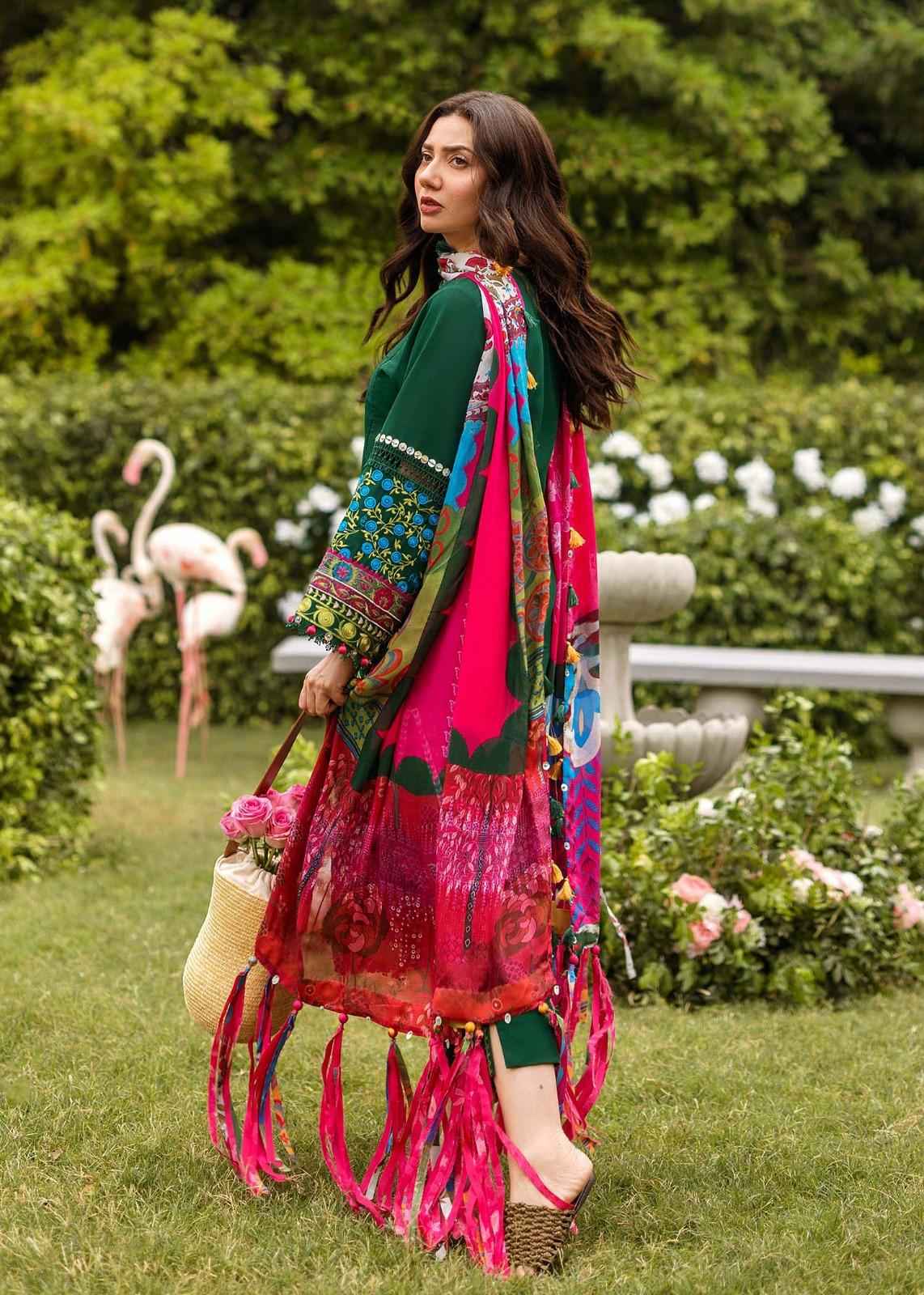 3 Piece Unstiched Embroidery Dhanak