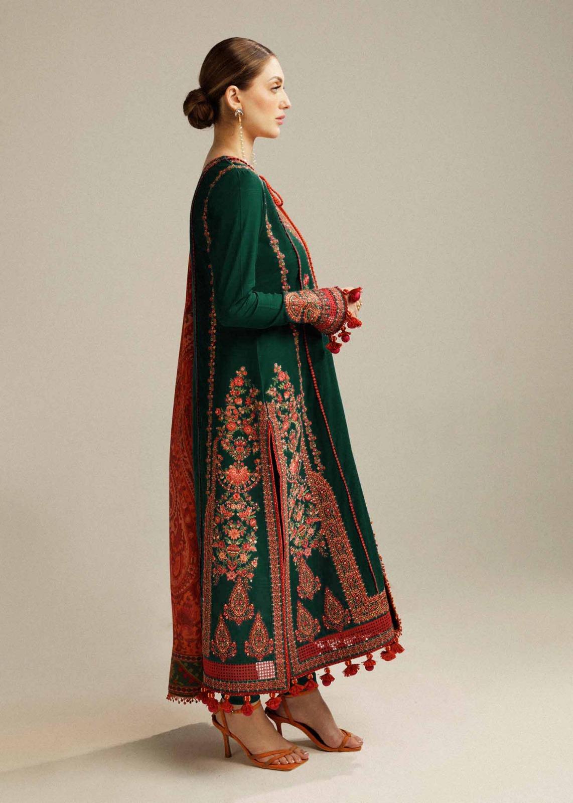 3 Piece Unstiched Embroidery Dhanak