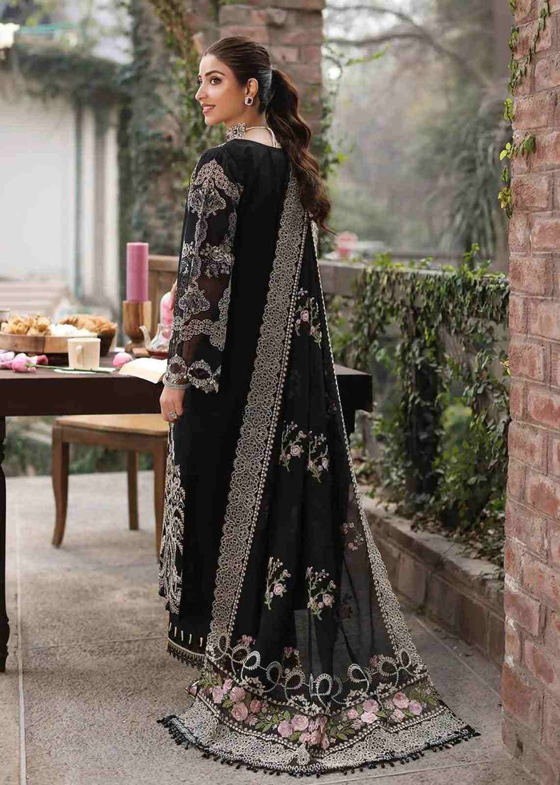 3 Piece Unstiched Embroidery Dhanak