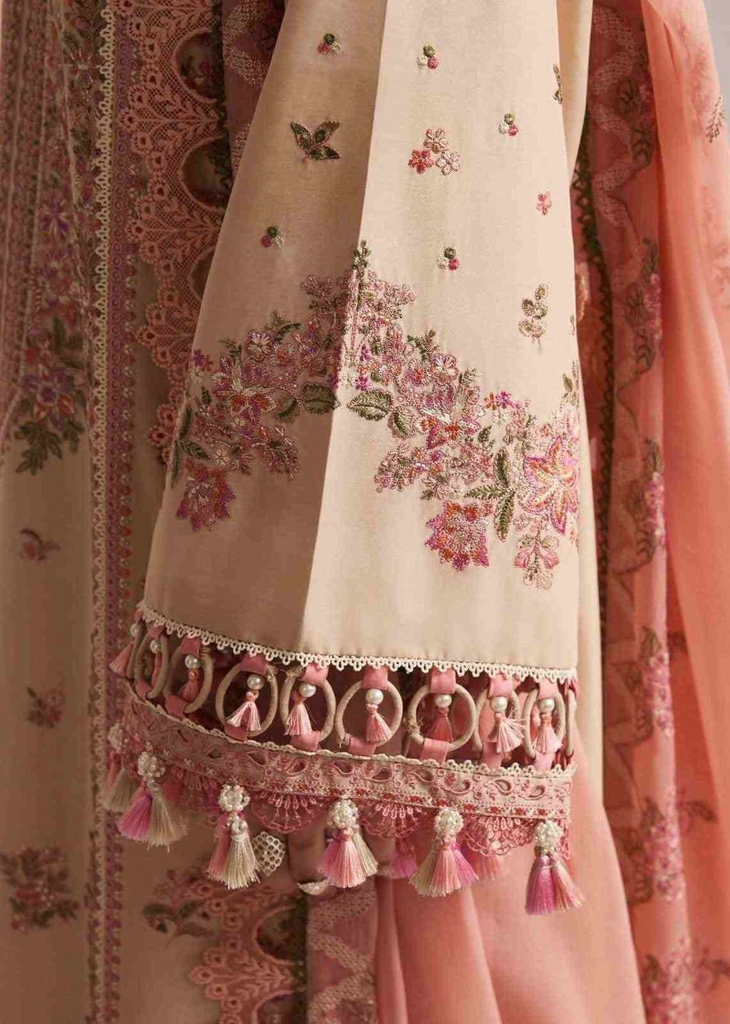 3 Piece Unstiched Embroidery Dhanak