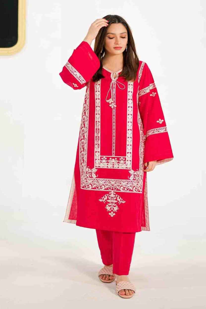 3 Piece Unstiched Embroidery Dhanak