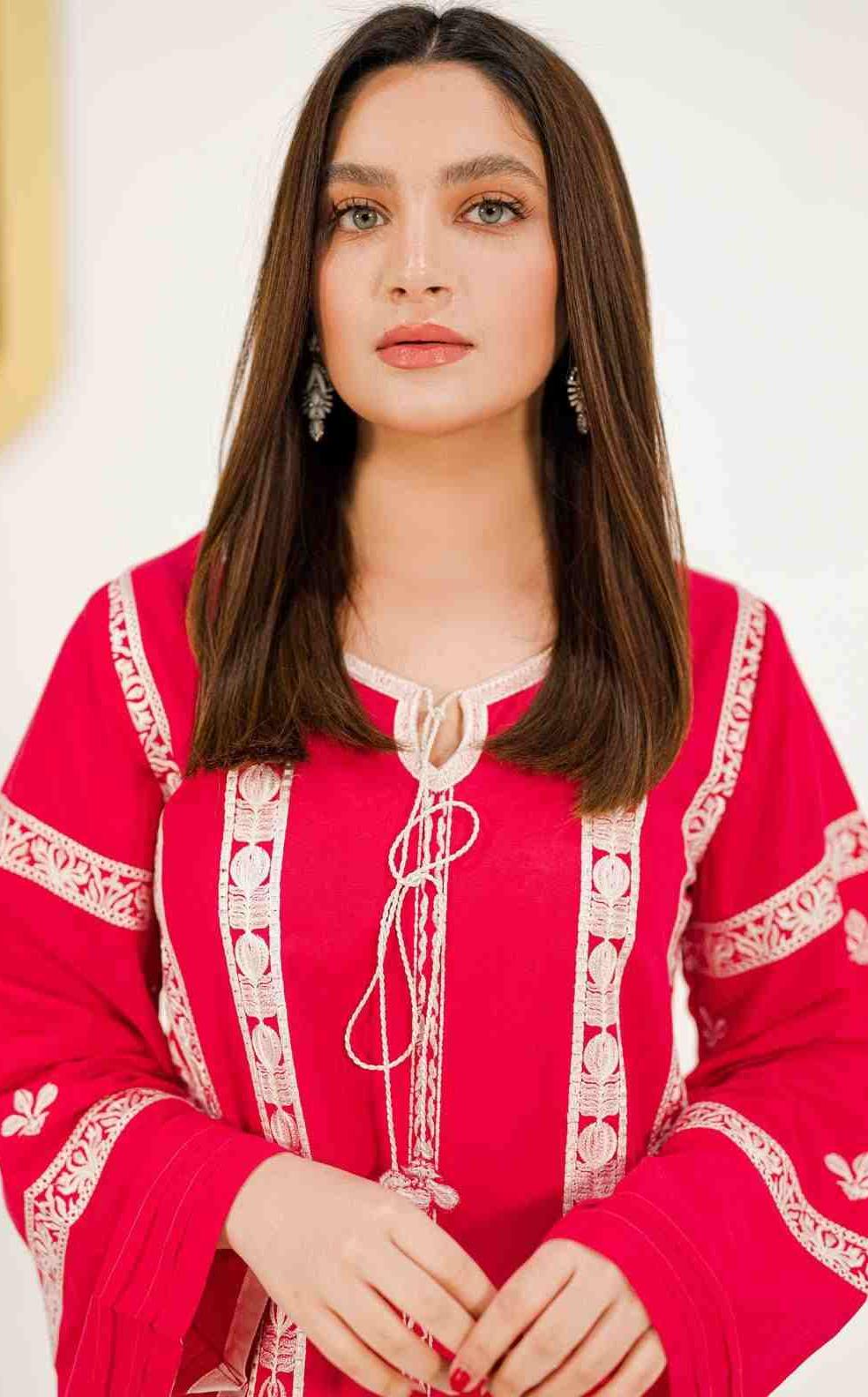 3 Piece Unstiched Embroidery Dhanak