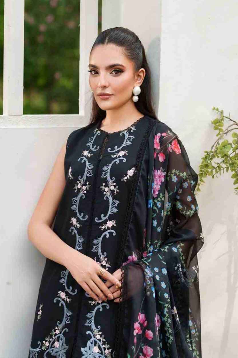 3 Piece Unstiched Embroidery Dhanak